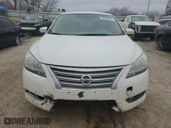 2014 Nissan Sentra SV with VIN 3N1AB7AP2EL646933, listed as a Copart auction lot 85564644 with 184,096 mi miles and Salvage Title. Bid and sale history available at DreamBid. Image 5.