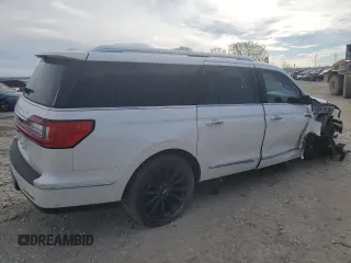 2018 Lincoln Navigator Select with VIN 5LMJJ3JT3JEL22480, listed as a Copart auction lot 51052065 with 96,120 mi miles and Salvage title. Bid and sale history available at DreamBid. Image 3.