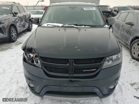 2016 Dodge Journey R/T with VIN 3C4PDCEG6GT241228, listed as a Copart auction lot 45486765 with 152,805 mi miles and Salvage Title. Bid and sale history available at carsss.com. Image 12.