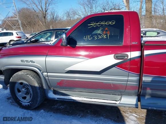 1995 Dodge Ram 1500 with VIN 1B7HC16Y4SS360800, listed as a IAAI auction lot 41633081 with 123,139 mi miles. Bid and sale history available at carsss.com. Image 14.