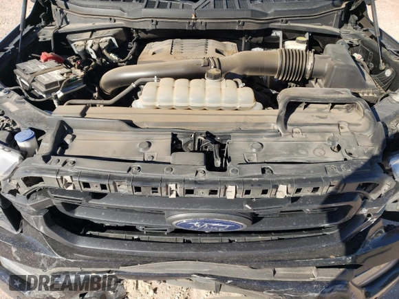 2021 Ford F-150 XL with VIN 1FTFW1E83MFA50598, listed as a Copart auction lot 47647185 with 58,086 mi miles and Salvage Title. Bid and sale history available at carsss.com. Image 12.