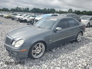 2008 Mercedes-Benz E 550 Sport with VIN WDBUF72XX8B241663, listed as a Copart auction lot 60150465 with Not provided miles and Salvage title. Bid and sale history available at DreamBid. Image 1.