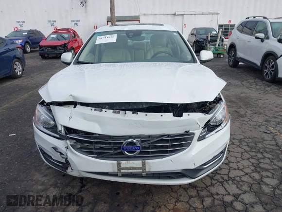 2015 Volvo S60 T5 Drive-E Premier with VIN YV126MFK4F2349564, listed as a IAAI auction lot 41711836 with 59,897 mi miles. Bid and sale history available at carsss.com. Image 12.