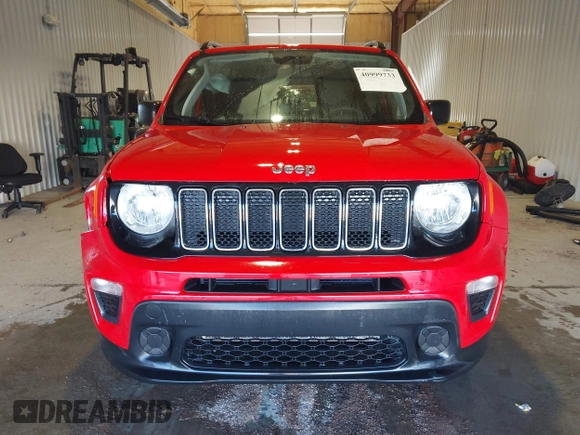 2019 Jeep Renegade Sport with VIN ZACNJAABXKPK24931, listed as a IAAI auction lot 40999733 with 36,117 mi miles and . Bid and sale history available at DreamBid. Image 12.