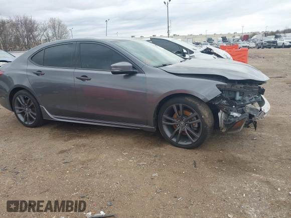 2018 Acura TLX w/A-SPEC Pkg with VIN 19UUB3F60JA003602, listed as a IAAI auction lot 41493147 with 92,060 mi miles and . Bid and sale history available at DreamBid. Image 13.
