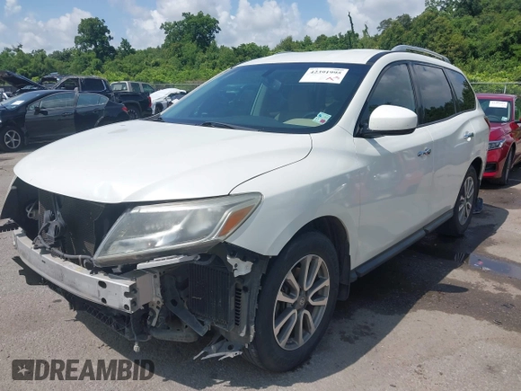 2016 Nissan Pathfinder S with VIN 5N1AR2MN7GC670676, listed as a IAAI auction lot 42391995 with 165,391 mi miles and . Bid and sale history available at DreamBid. Image 2.