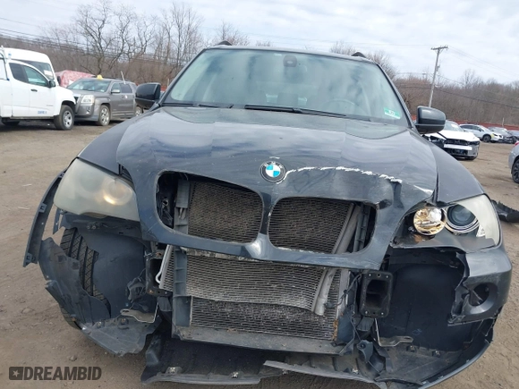 2009 BMW X5 30i with VIN 5UXFE43579L037535, listed as a IAAI auction lot 41715317 with 210,697 mi miles. Bid and sale history available at carsss.com. Image 6.