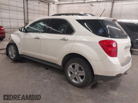 2014 Chevrolet Equinox LTZ with VIN 1GNALDEK3EZ120687, listed as a IAAI auction lot 40981187 with 131,828 mi miles. Bid and sale history available at carsss.com. Image 3.
