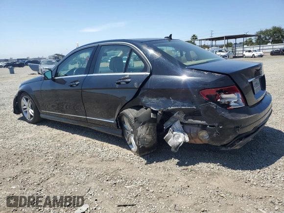 2014 Mercedes-Benz C 250 Sport with VIN WDDGF4HB0EA933110, listed as a Copart auction lot 55139615 with 110,603 mi miles and Salvage Title. Bid and sale history available at DreamBid. Image 2.