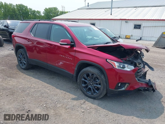 2020 Chevrolet Traverse RS with VIN 1GNEVJKW5LJ149296, listed as a IAAI auction lot 42384838 with 92,475 mi miles and . Bid and sale history available at DreamBid. Image 1.