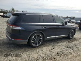2020 Lincoln Aviator Reserve z VIN 5LM5J7XC8LGL26385, wystawiony jako Copart lot #45191005 z przebiegiem 62 050 mil mil oraz Szkoda całkowita • Salvage title. Historia ofert i sprzedaży dostępna na DreamBid. Obrazek 3.