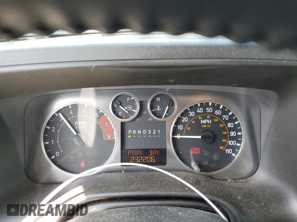 2007 Hummer H3 SUV with VIN 5GTDN13E178151336, listed as a Copart auction lot 56131365 with 232,206 mi miles and Clean Title. Bid and sale history available at DreamBid. Image 9.