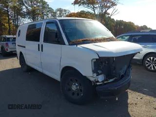 2011 Chevrolet Express Cargo with VIN 1GCSGAFX5B1146700, listed as a IAAI auction lot 40709493 with 170,502 mi miles and . Bid and sale history available at DreamBid. Image 1.