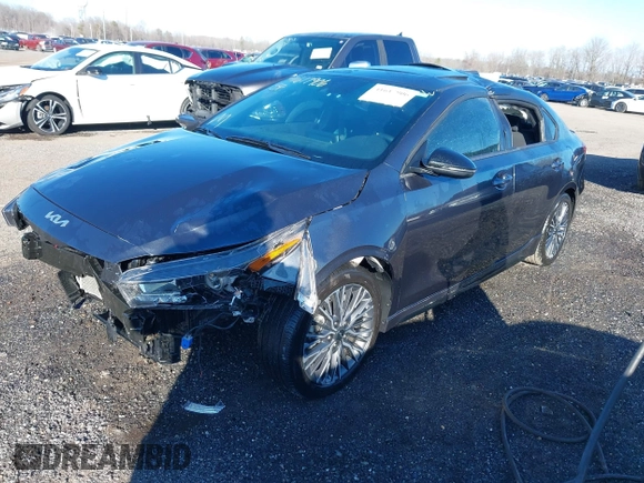 2023 Kia Forte GT-Line with VIN 3KPF54AD8PE529301, listed as a IAAI auction lot 41617906 with 24,856 mi miles. Bid and sale history available at carsss.com. Image 17.