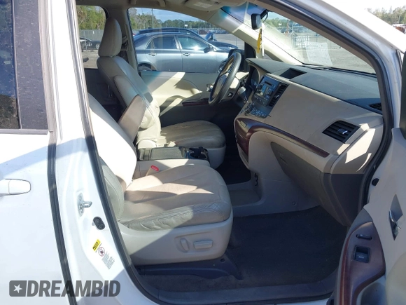 2012 Toyota Sienna XLE AAS with VIN 5TDYK3DC0CS254294, listed as a IAAI auction lot 41274822 with 135,135 mi miles and . Bid and sale history available at carsss.com. Image 5.