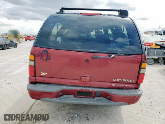 2004 Chevrolet Suburban Z71 with VIN 3GNFK16Z64G127313, listed as a Copart auction lot 50956365 with Not provided miles and Non repairable. Bid and sale history available at DreamBid. Image 6.