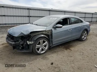 2013 Volkswagen CC R-Line with VIN WVWBP7AN1DE509255, listed as a Copart auction lot 48887245 with 102,132 mi miles and Salvage Title. Bid and sale history available at carsss.com. Image 1.
