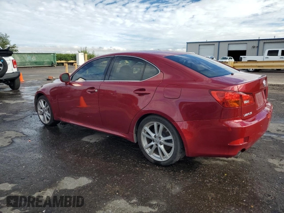 2006 Lexus IS 350 with VIN JTHBE262165010819, listed as a Copart auction lot 63596435 with 173,806 mi miles and Clean title. Bid and sale history available at DreamBid. Image 2.