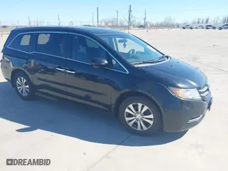 2016 Honda Odyssey SE with VIN 5FNRL5H39GB115475, listed as a IAAI auction lot 41759122 with 1 mi miles. Bid and sale history available at carsss.com. Image 1.