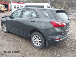 2018 Chevrolet Equinox LS with VIN 3GNAXHEV3JL118476, listed as a IAAI auction lot 42012794 with 111,042 mi miles and . Bid and sale history available at DreamBid. Image 3.