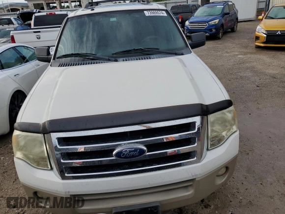 2008 Ford Expedition EL Eddie Bauer with VIN 1FMFK17508LA01103, listed as a Copart auction lot 73989574 with 0 mi miles and Non Repairable. Bid and sale history available at carsss.com. Image 5.