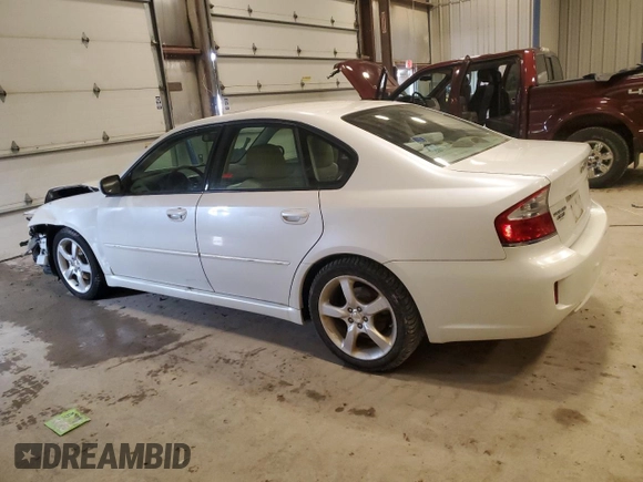 2008 Subaru Legacy (Natl) Special Edition with VIN 4S3BL616187216576, listed as a Copart auction lot 51525525 with 0 mi miles and Non Repairable. Bid and sale history available at carsss.com. Image 2.