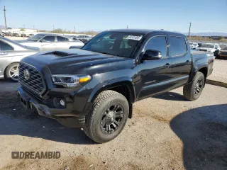 2023 Toyota Tacoma SR5 z VIN 3TMAZ5CN1PM219040, wystawiony jako Copart lot #44761495 z przebiegiem 17 541 mil mil oraz Tytuł czysty. Historia ofert i sprzedaży dostępna na DreamBid. Obrazek 1.