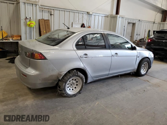 2012 Mitsubishi Lancer SE with VIN JA32V2FW2CU008971, listed as a Copart auction lot 61048685 with 124,815 mi miles and Non repairable. Bid and sale history available at DreamBid. Image 3.