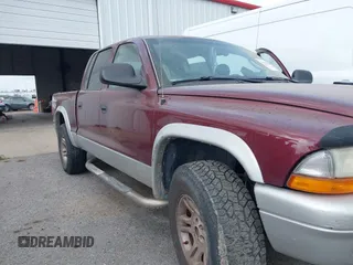 2003 Dodge Dakota SLT with VIN 1D7HG48N43S256520, listed as a IAAI auction lot 42111997 with 218,061 mi miles and . Bid and sale history available at carsss.com. Image 6.