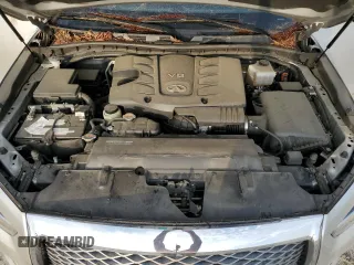 2018 Infiniti QX80 with VIN JN8AZ2NE6J9191550, listed as a Copart auction lot 62253904 with 75,841 mi miles and Salvage Title. Bid and sale history available at carsss.com. Image 12.