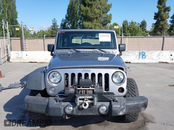 2018 Jeep Wrangler Sport S with VIN 1C4GJWAG9JL931235, listed as a IAAI auction lot 42417596 with 93,635 mi miles and . Bid and sale history available at DreamBid. Image 12.