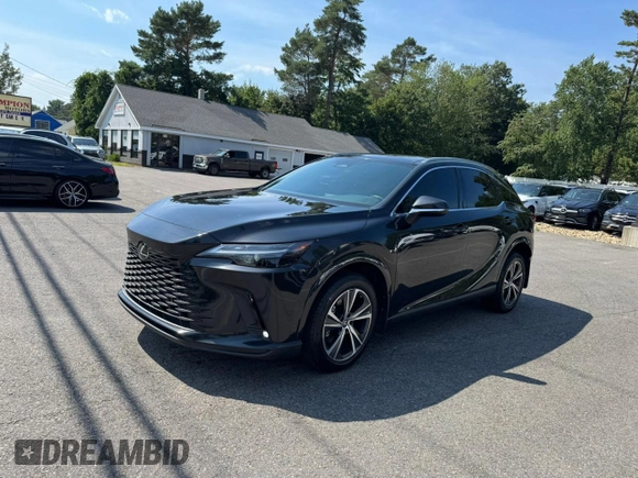 2023 Lexus RX 350h with VIN 2T2BBMCA7PC002273, listed as a Copart auction lot 66578935 with 105,321 mi miles and Clean title. Bid and sale history available at DreamBid. Image 1.