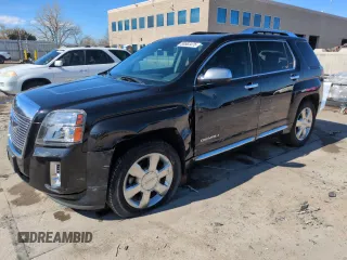 2013 GMC Terrain Denali z VIN 2GKFLZE3XD6259430, wystawiony jako Copart lot #50583475 z przebiegiem 92 213 mil mil oraz Szkoda całkowita • Salvage title. Historia ofert i sprzedaży dostępna na DreamBid. Obrazek 1.