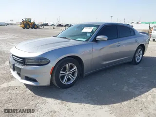 2017 Dodge Charger SE with VIN 2C3CDXBGXHH541198, listed as a IAAI auction lot 41831091 with 141,669 mi miles. Bid and sale history available at carsss.com. Image 2.
