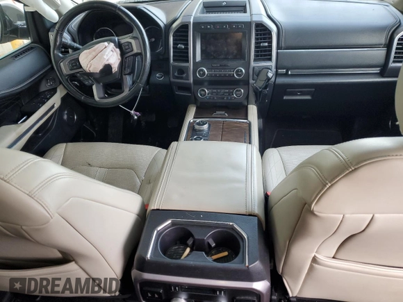 2019 Ford Expedition Max Platinum with VIN 1FMJK1MT7KEA30171, listed as a Copart auction lot 41403075 with 104,440 mi miles and Salvage title. Bid and sale history available at DreamBid. Image 8.