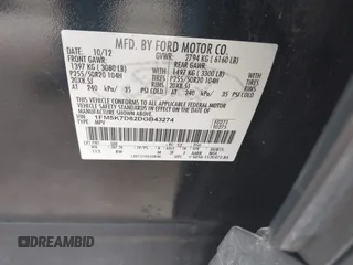 2013 Ford Explorer XLT z VIN 1FM5K7D82DGB43274, wystawiony jako IAAI lot #40139384 z przebiegiem 225 349 mil mil oraz . Historia ofert i sprzedaży dostępna na DreamBid. Obrazek 9.