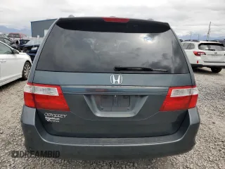 2006 Honda Odyssey EX-L z VIN 5FNRL38786B014188, wystawiony jako Copart lot #57140935 z przebiegiem Nie podano mil oraz Szkoda całkowita • Salvage title. Historia ofert i sprzedaży dostępna na DreamBid. Obrazek 6.