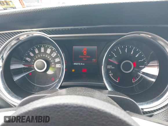 2014 Ford Mustang V6 with VIN 1ZVBP8AM6E5290062, listed as a IAAI auction lot 42341184 with 85,272 mi miles and . Bid and sale history available at DreamBid. Image 7.