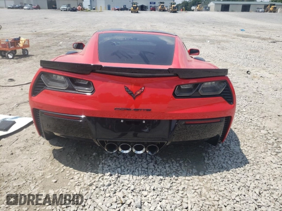 2016 Chevrolet Corvette Z06 3LZ with VIN 1G1YT2D6XG5603337, listed as a Copart auction lot 64940244 with 0 mi miles and Salvage Title. Bid and sale history available at carsss.com. Image 6.