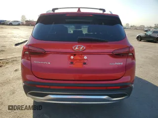 2023 Hyundai Santa Fe Hybrid Limited with VIN 5NMS5DA19PH003210, listed as a Copart auction lot 75064524 with 28,064 mi miles and Salvage Title. Bid and sale history available at carsss.com. Image 6.