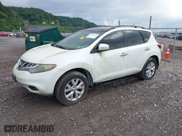 2012 Nissan Murano SL с VIN JN8AZ1MW1CW218002, выставлен на аукционе IAAI как лот 42551102 с пробегом 162 524 миль миль и . История ставок и продаж доступна на DreamBid. Изображение 2.
