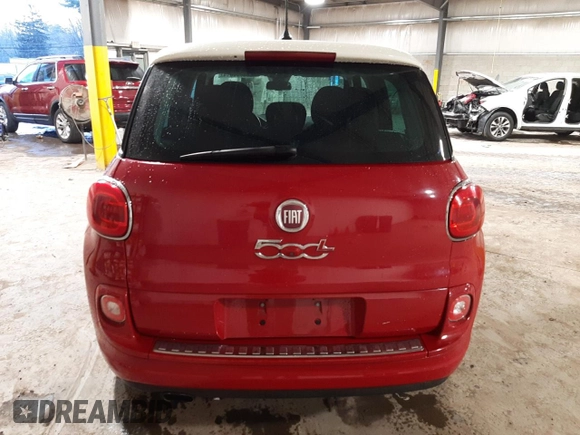 2015 FIAT 500L Easy with VIN ZFBCFABH3FZ034171, listed as a Copart auction lot 86753914 with 79,336 mi miles and Salvage title. Bid and sale history available at DreamBid. Image 6.