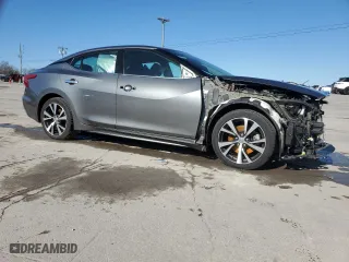 2017 Nissan Maxima SV with VIN 1N4AA6AP1HC432581, listed as a Copart auction lot 48692635 with 94,638 mi miles and Salvage Title. Bid and sale history available at carsss.com. Image 4.