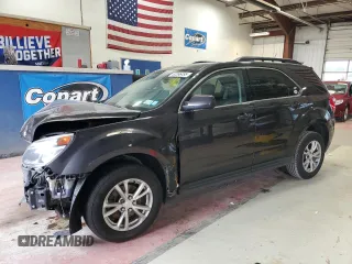2016 Chevrolet Equinox LT with VIN 1GNFLFEKXGZ107729, listed as a Copart auction lot 52396495 with 137,749 mi miles and Salvage Title. Bid and sale history available at carsss.com. Image 1.