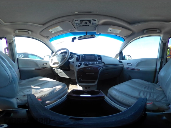 2013 Toyota Sienna XLE AAS with VIN 5TDYK3DC9DS304059, listed as a IAAI auction lot 41883196 with 170,842 mi miles and . Bid and sale history available at DreamBid. Image 19.