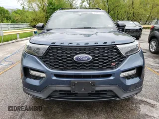 2020 Ford Explorer ST with VIN 1FM5K8GCXLGA07009, listed as a Copart auction lot 55667345 with 85,069 mi miles and Clean Title. Bid and sale history available at carsss.com. Image 5.