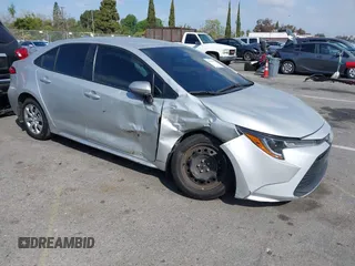 2023 Toyota Corolla LE with VIN 5YFB4MDEXPP042461, listed as a IAAI auction lot 41914637 with 66,651 mi miles. Bid and sale history available at carsss.com. Image 1.
