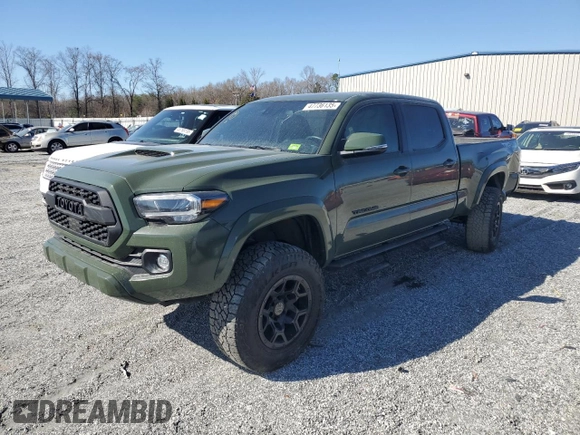 2021 Toyota Tacoma 4WD SR5 with VIN 3TMDZ5BN3MM111433, listed as a Copart auction lot 47736135 with 73,061 mi miles and Salvage Title. Bid and sale history available at carsss.com. Image 1.