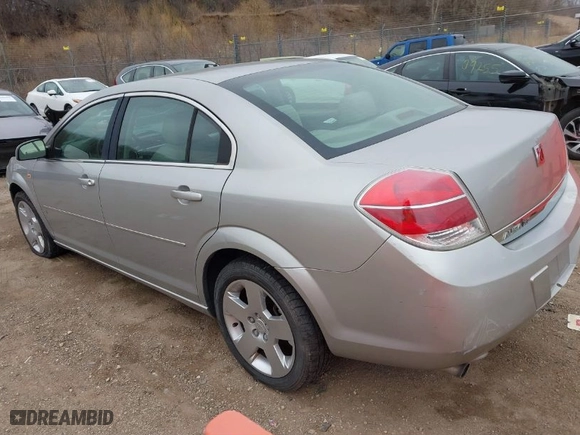 2007 Saturn Aura XE with VIN 1G8ZS57N37F253217, listed as a IAAI auction lot 41901571 with 123,527 mi miles. Bid and sale history available at carsss.com. Image 3.