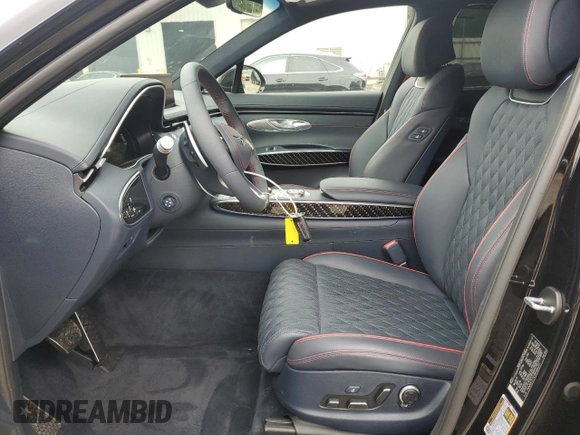 2024 Genesis GV70 Sport с VIN 5NMMCDTC0RH004391, выставлен на аукционе Copart как лот 59707115 с пробегом 9 486 миль миль и Списание • Salvage title. История ставок и продаж доступна на DreamBid. Изображение 7.